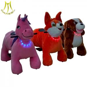 Hansel outdoor animal ride for kids and battery operated ride animals sale with animal scooter battery charger