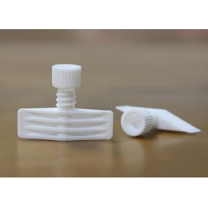 China HDPE Twist Spout Cap All In One Out Diameter 5.4mm / Plastic Bottle Spout Cap supplier