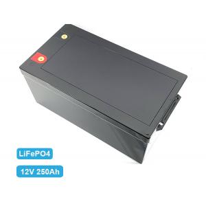 China 12V 250AH Lithium Iron Phosphate Solar Battery , Deep Cycle Lifepo4 Battery supplier