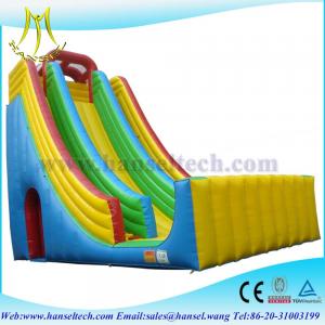 China Hansel Popular New Arrive Cartoon Inflatable Slide for Kids Safe supplier