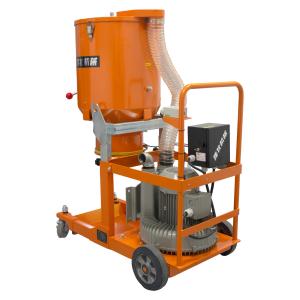 Dry / Wet Concrete Floor Industrial Vacuum Cleaner With Filter Bucket