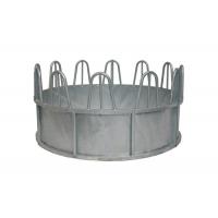 China Efficiently Feeding Galvanised Cattle Feeder , Round Bail Feeder For Adult Cattle on sale