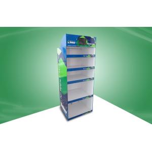 China Heavy Duty Floor Standing Toys POS Cardboard Retail Display Stands with LCD supplier