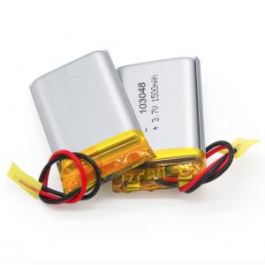 China CE ROHS MSDS Approved 1500mAh Rechargeable 3.7V 1500Mah 103048 Lipo Li-Polymer Lithium Ion Li-Ion Polymer Battery supplier
