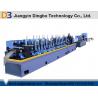 Stainless Steel ERW Tube Mill , Pipe Welding Line Flying Saw Cutting System