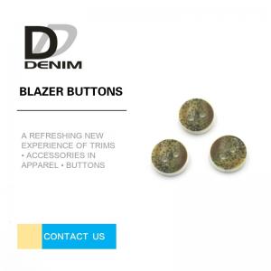 China 2 Holes Durable Bulk Shirt Buttons 3D Printed Good Chemical Resistance supplier
