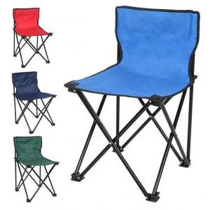 China Customizable Logo Outdoor Kids Folding Chairs Camping Mini Metal Folding Chair Wholesale Factory Foldable Chairs supplier