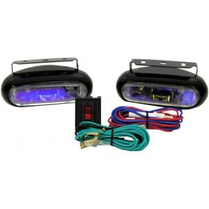 China Bright Vehicle Off Road Halogen OEM Fog Light Kit 12v / 24v With PVC Housing supplier