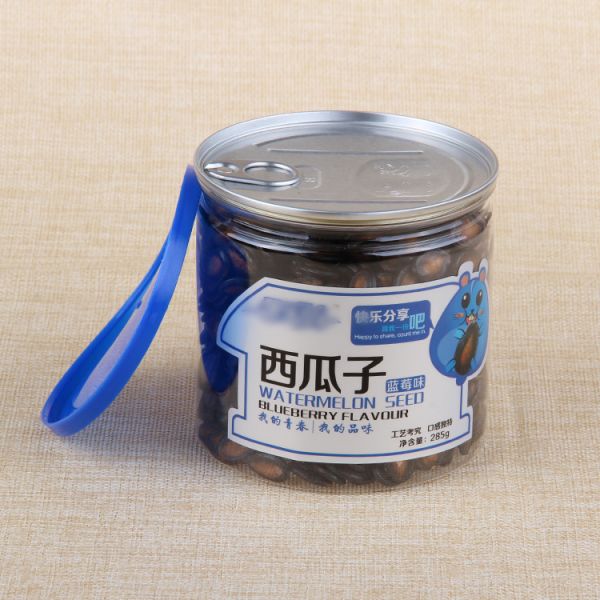 China O alimento aberto fácil de alumínio do recipiente da garrafa do alimento pode empacotando para sementes do melão supplier