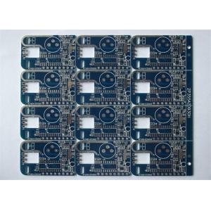 China Blue Solder Mask 4 Layer Custom PCB Boards HASL Lead Free for Card Reader supplier