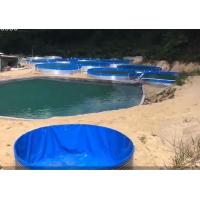China Galvanized Sheet Aquariums Tarpaulin Fish Tank 50000 Liters on sale