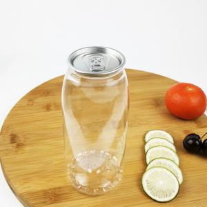 Tea Clear 650ml Plastic Water Bottles With Snap Lids Reusable Water Jars