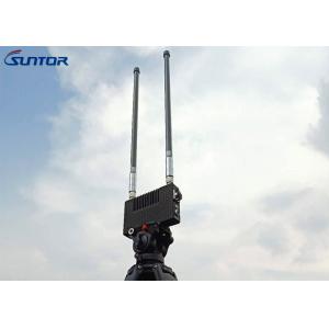 China UHF Handheld Long Range Wireless Transmitter IP Mesh Networking System With GPS Function supplier