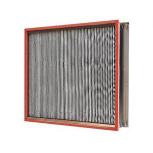 China Heat Resistant Clean Room HEPA Filters 450Pa With SUS304 Frame wholesale