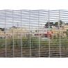 Hot Dipped Galvanized 358 Wire Mesh Anti Climb Fencing For Warehouse Security
