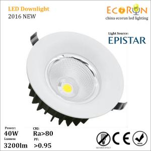 China led lamps for home cree cob 30w 40w 50w available ac100-277v led downlight dimmable supplier
