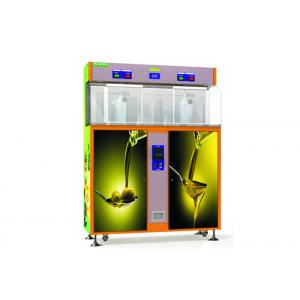 China Dual Zone Water Vending Machine For 5 Liter Per Minute Olive Oil Filling supplier