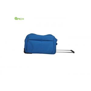 Soft Tapestry Wheeled Duffle Rolling Luggage Bag