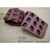 Double Heart Shape Silicone Chocolate Molds Keeping Prefect Outlooking