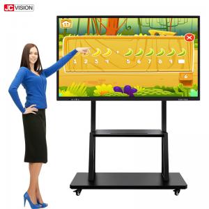 China 3840x2160 75 Inch Indoor Interactive Whiteboard Infrared Monitor RoHS supplier