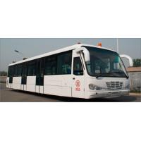 China Low Carbon Alloy Steel Body Airport Transfer Bus Airport Coaches 5100mm Wheel Base on sale