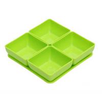 China Colorful ABS Injection Molded Plastic Trays For Household Plastic Serving Trays on sale
