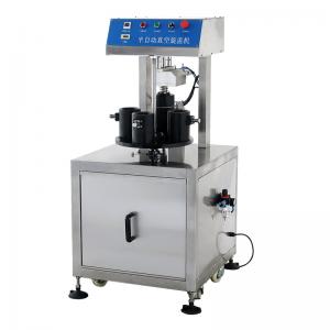 China 5-15 bottles/min Capping Speed Semi-Automatic Vacuum Capping Machine for Threaded Caps supplier