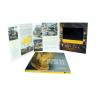 Folded Video Greeting Card , LCD Video Invitation Card For Play Videos / Photos