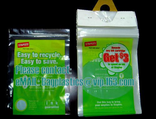 staples, food Zip lock Reclosable Plastic Poly Clear Bags Vacuum Bag, Zip lock