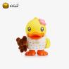 China ODM Yellow Duck Piggy Bank Non Phthalate Pvc Polyester Material wholesale