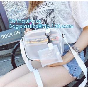 China Stadium Purse PVC Handbag Chain Crossbody Bag, holographic transparent pvc handbag korean crossbody jelly bag, Travel ma supplier