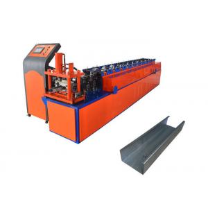 China Shaft 70mm C Purlin Roll Forming Machine , Furring Channel Roll Forming Machine supplier