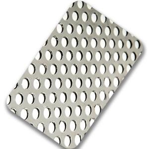 China Stainless Steel 304 316L Perforated Metal Sheet Decorative 1219 X 2438mm supplier