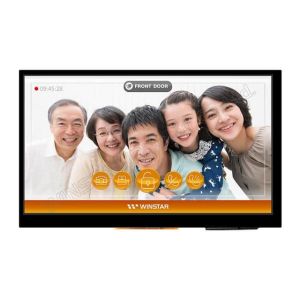 China Bianco 800 x 480 Cor TFT Display LED Backlight Transmissor RGB Gráficos DVI/HDMI/USB Interface supplier