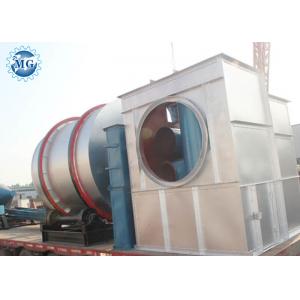 Three Cyclinder Rotary Sand Dryer Machine Various Capacity For Silican Sand Drying