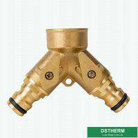 China Customized Garden Hose Pipe Fittings Garden Water Inlet Joint Hose Tap Pipe Two Ways Connector on sale