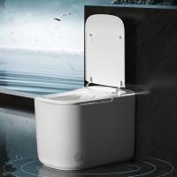 China Wholesale Intelligent One Piece Ceramic Smart Toilet with Seat Heating Floor Mounted Bidet Elongated Bowl Shape for Bathroom on sale