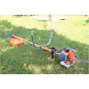 Two Stroke Petrol Strimmer Brush Cutter , Long Pole Petrol Lawn Strimmer