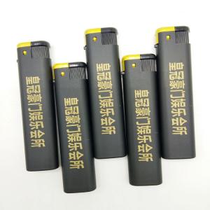 China Customization Disposable Butane Gas Plastic Flameless Lighter with Windproof Feature supplier