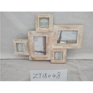 China Washed White Wooden 5x7 Inch Solid Wood Photo Frame supplier