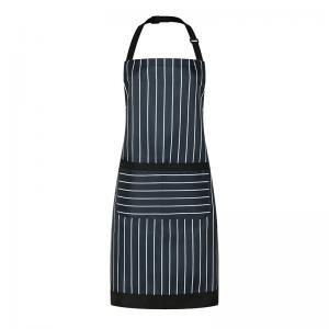 China Custom Logo High Quality Cheap Cleaning Aprons Adjustable Straps  Pockets Restaurant Chef Apron For Women supplier
