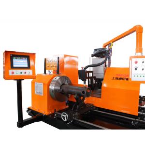 China OD50 - 630mm CNC Pipe Profile Cutting Machine For Steel Structure Fabricating supplier