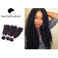 China Double Drawn Virgin Curly Mongolian Hair Extensions 100% Human Hair Weaving on sale