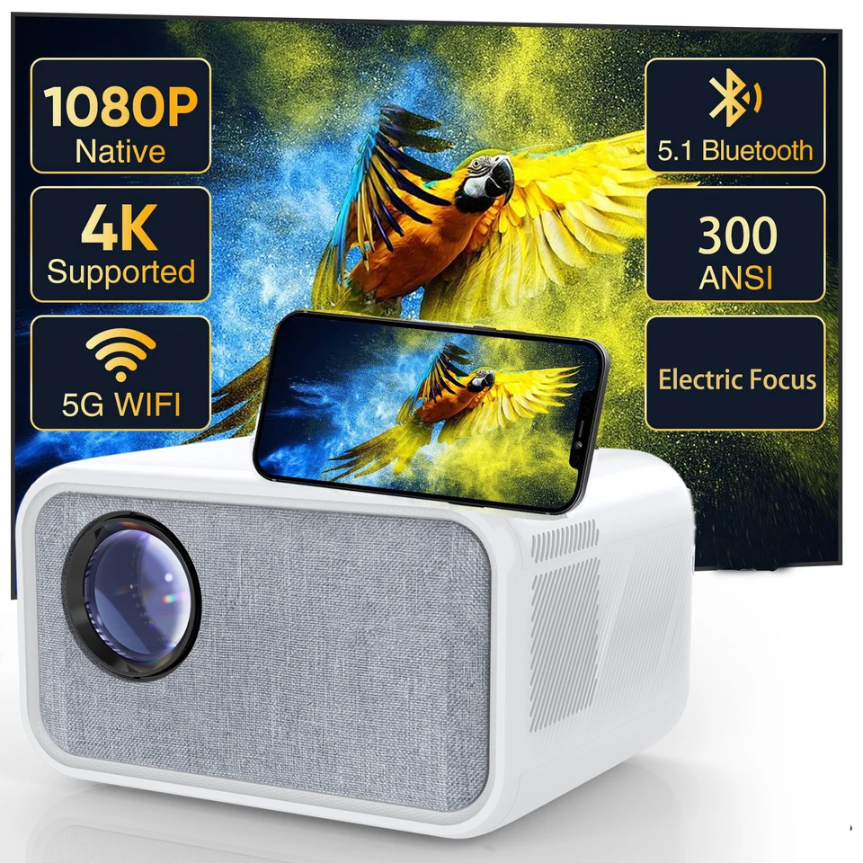 China Compacto LED T5 Projector HD Mini Multi Função Digital Durável supplier