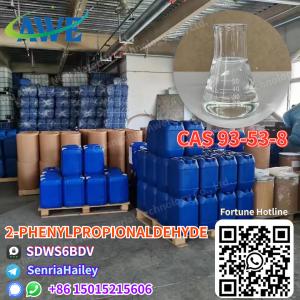 Top Quality 2-PHENYLPROPIONALDEHYDE Colorless Liquid Food additive CAS 93-53-8 Fast and Safe Delivery