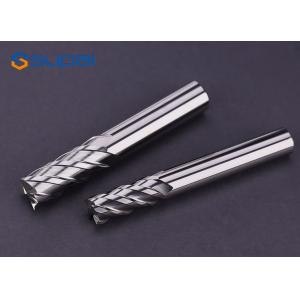 10% Discount 45HRC 55HRC Polished 3 Flute Aluminium End Mill Cutter for Carbide Sharpening Machine
