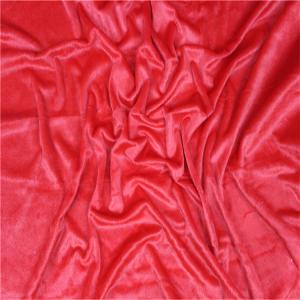 China aloba fabric 180gsm 100% polyester mirco velboa fabric high quality fabrics supplier