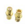 China Gold Plating RF Coaxial Connectors SMA Female to SMB Female Adapter 0.49N wholesale