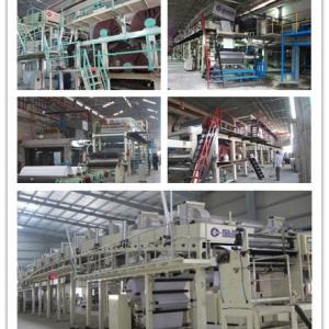 1300mm 2400mm Thermal Paper Coating Machine 250gsm Duplex Board Paper Roll Making
