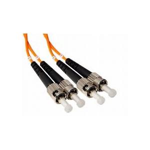 China Duplex ST to ST 50 / 125 μm LSZH Jacket Fiber Optic Patch Cord for Access Network supplier